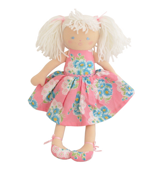 ALIMROSE GINNY DOLL 33CM - VINTAGE DAISY