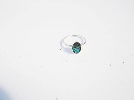 Sterling Silver Jade Opal Ring