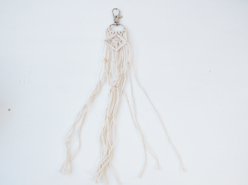 Macrame Mini Key Ring
