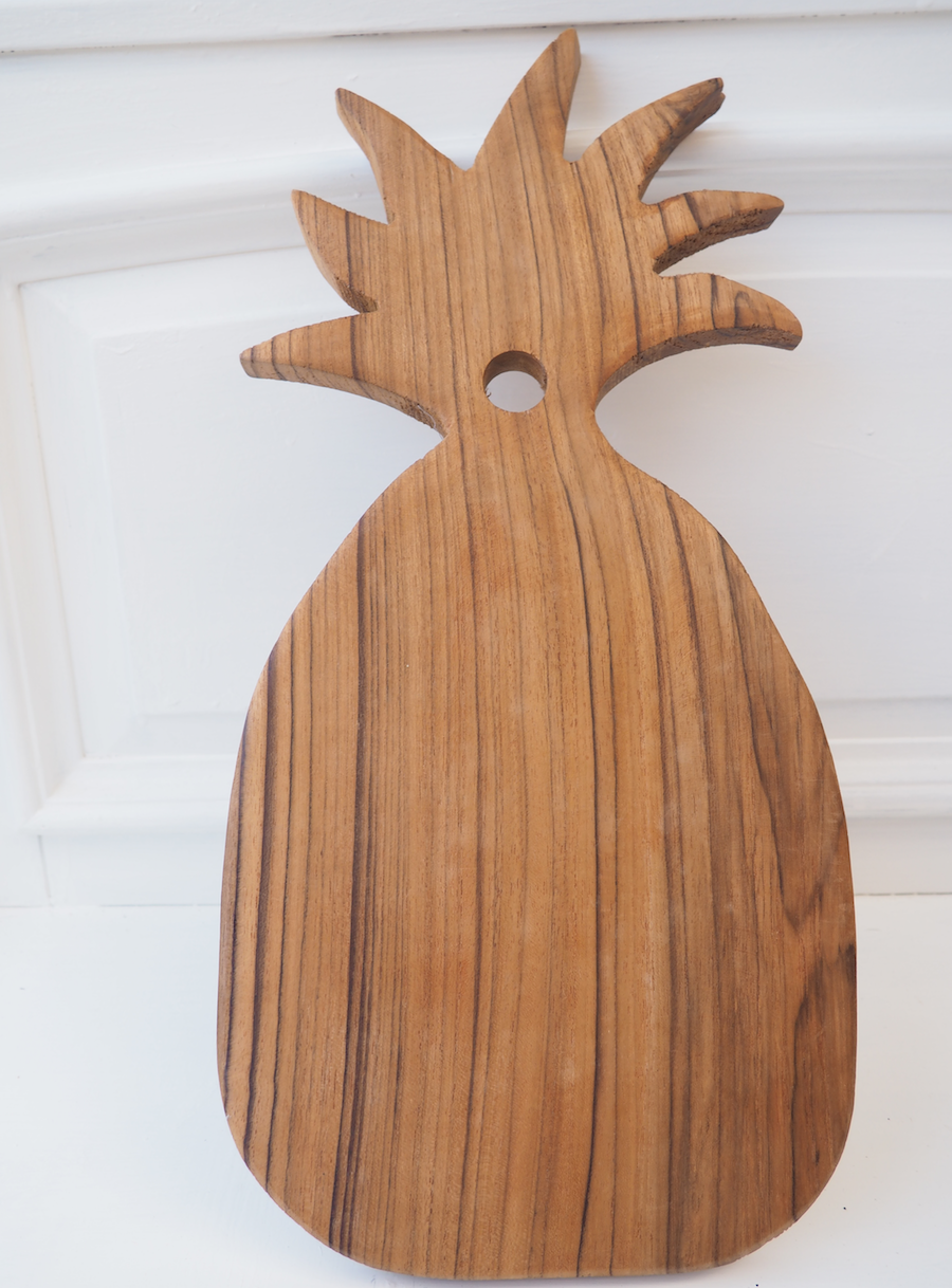 PINEAPPLE MANGO WOOD SERVING BOARD