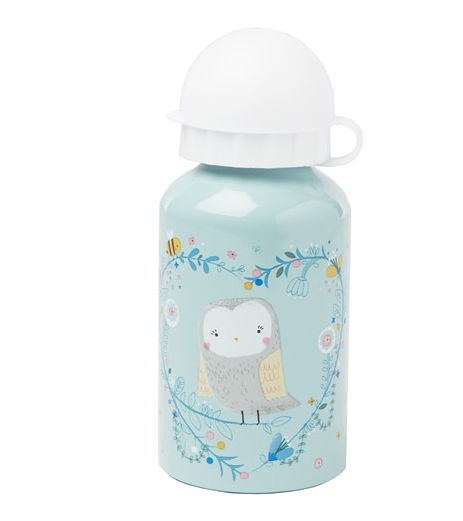 WOODLAND FRIENDS OWL WATER BOTTLE