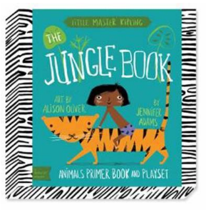 Babylit Jungle Book Playset Animal Primer Book and Playset