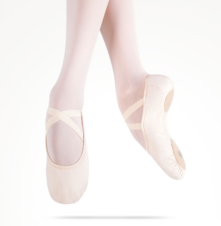MDM Performance Intrinsic Canvas Hybrid split sole ballet slipper - adult