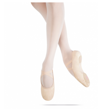 MDM Performance split sole leather Hybrid Sole ballet shoe