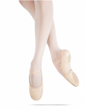 MDM Performance Elemental Reflex Leather Hybrid Split Sole ballet slipper child