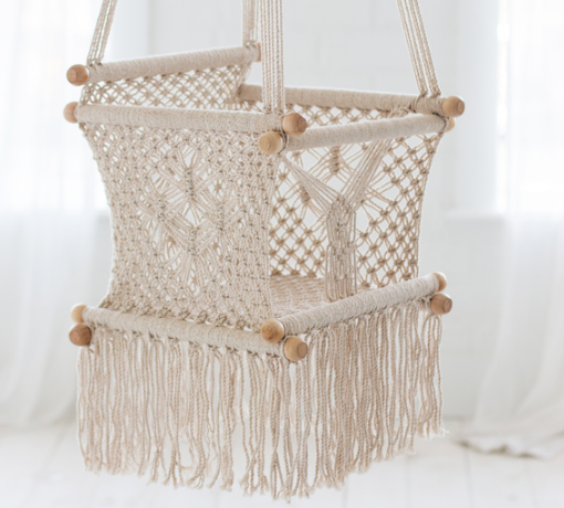 Bohemian baby swing discount