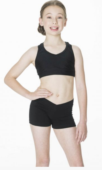 Studio 7 Dancewear / Children's T-Back Crop Top - CHCT01