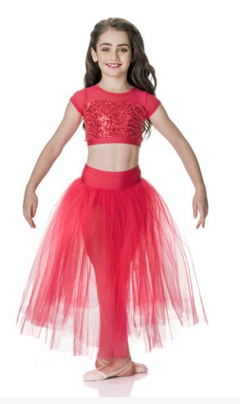 Studio 7 Dancewear / Children's Attitude Sequin Crop Top - CHCT08