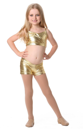 Studio 7 Dancewear / Children's Nylon Hot Shorts - CHS02