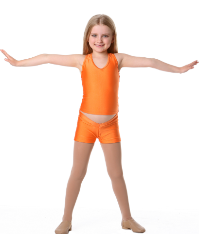 Studio 7 Dancewear / Children's Nylon Hot Shorts - CHS02