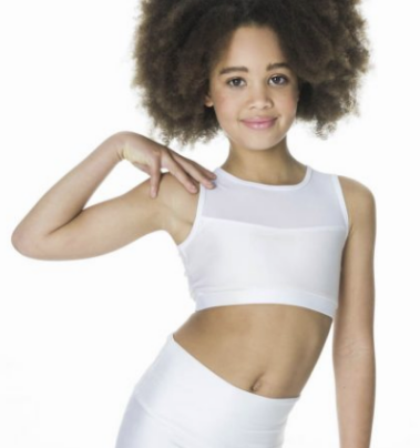 Studio 7 Dancewear / Adult's Mesh Crop Top - ADCT06