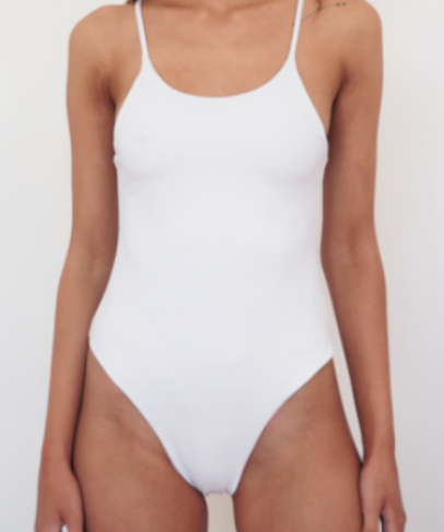 BYRON ONE PIECE // WHITE - BLUSH