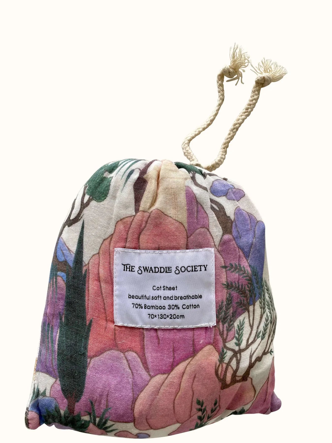 Mountain Cot Sheet- The Swaddle Society