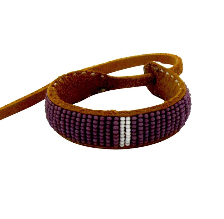Odisya- Basecamp Maasai Brand Purple Olmurani Bracelet