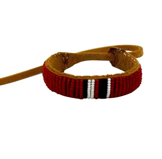 Odisya- Basecamp Maasai Brand Red Olmurani Bracelet
