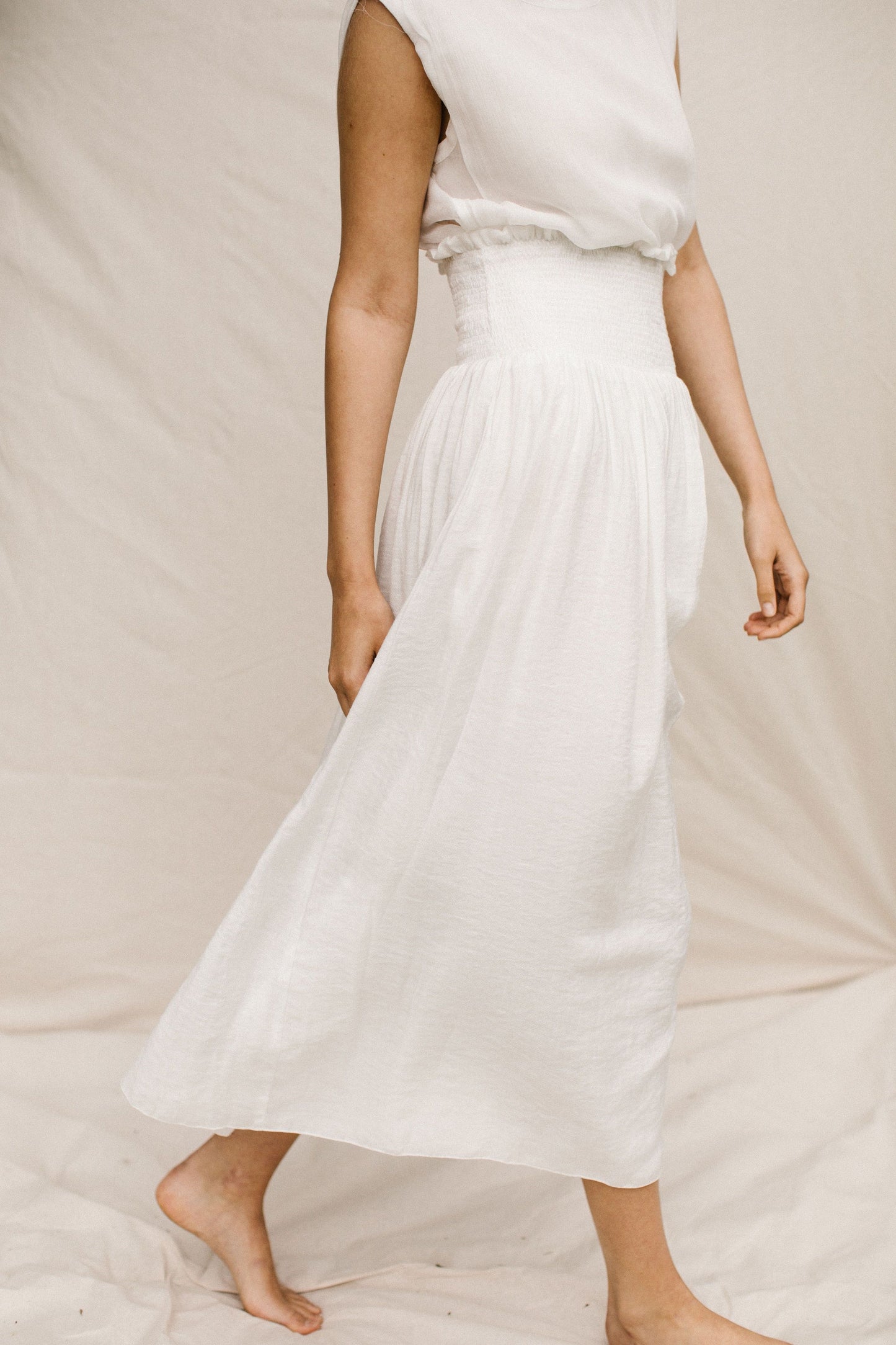 LIYLA SKIRT - OFF WHITE